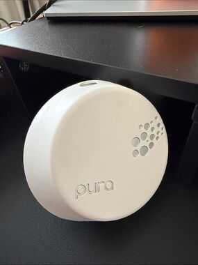 Pura 3 White Round Home Fragrance Diffuser